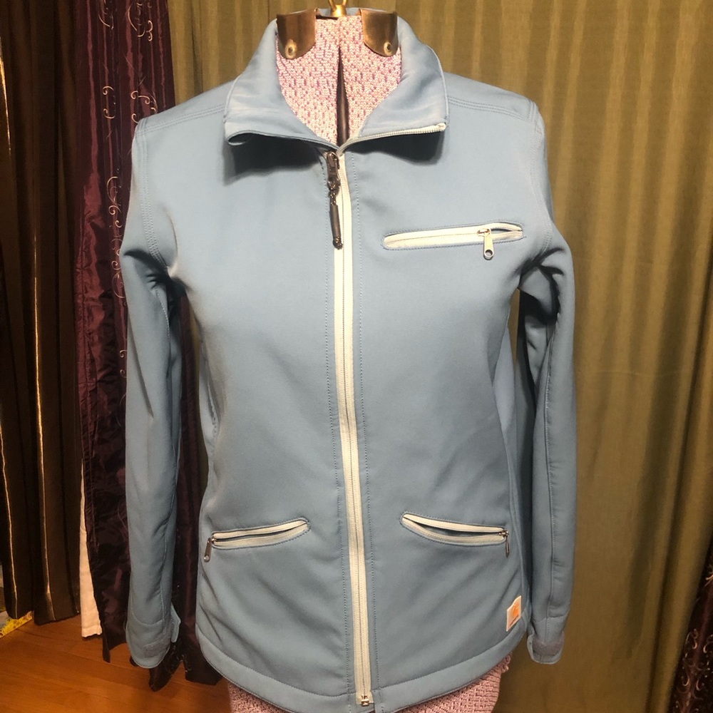 Womens Carhartt jacket slate blue